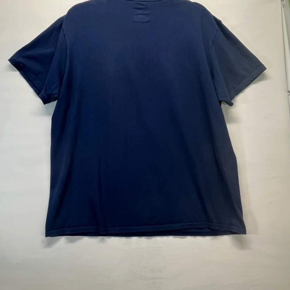 FANATICS NEW YORK‎ YANKEES BASEBALL TEE CREW NECK L NAVY PREOWNED